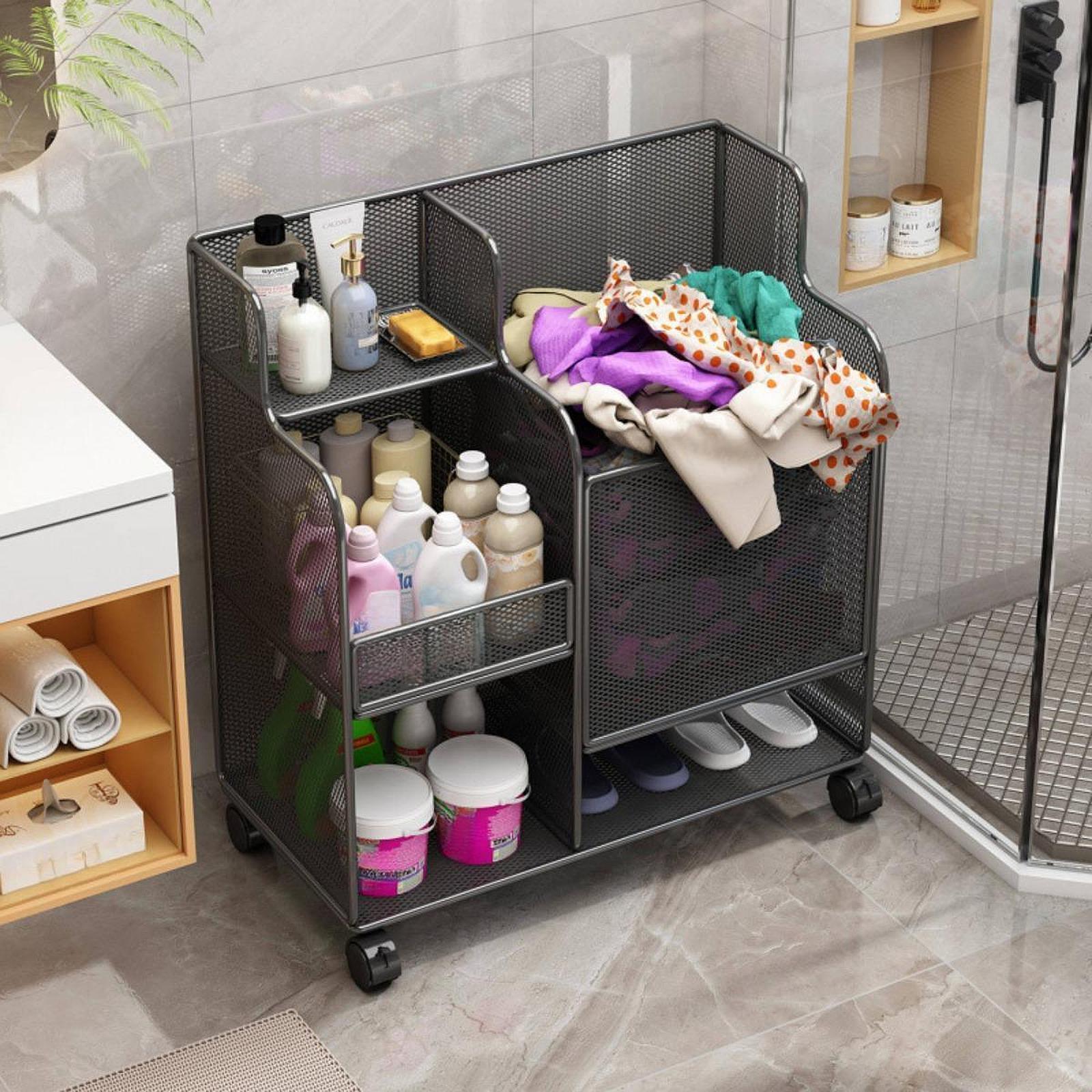 Home Gym Gear - Sports Equipment Storage Rack on Wheels
