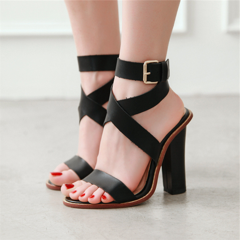 Ankle Strap Attachment - Women's Gladiator Sandals High Heels Summer