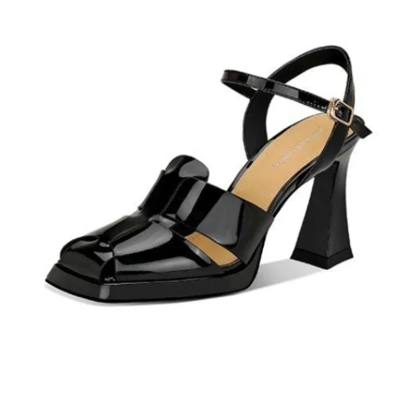 Ankle Strap Attachment - Women's High Heel Sandals Fashion Patent