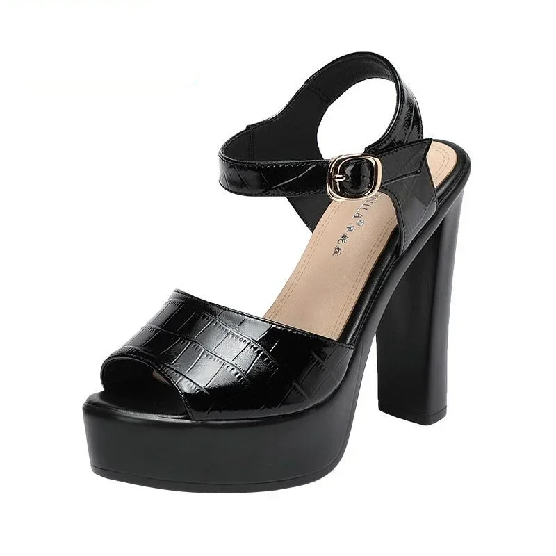 Ankle Strap Attachment - 10cm 13cm Fashion Genuine Leather Sandals