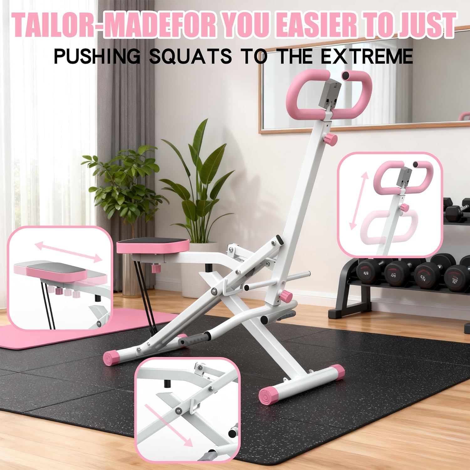 Squat Machine For Home, Assist - Home Gym Hip Thrust Machine recension och pris