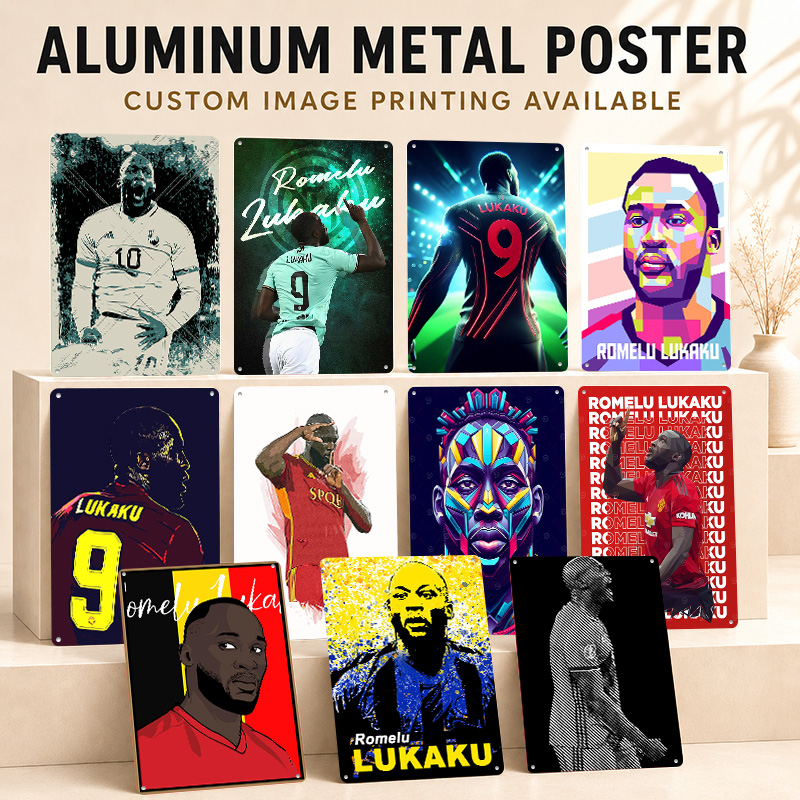 Romelu Lukaku Printed Posters  - Home Gym Yes Or No recension och pris