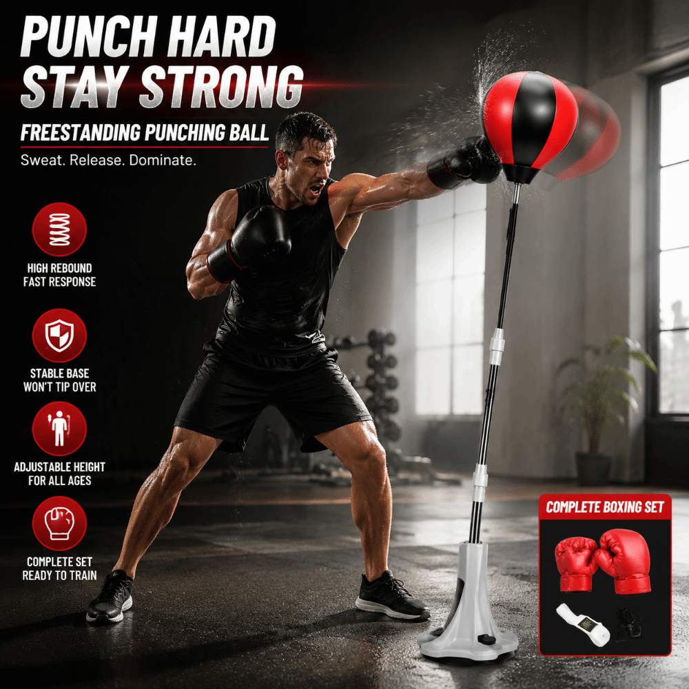 Standing Boxing Speed Punching - Boxing Bag Stand recension och pris