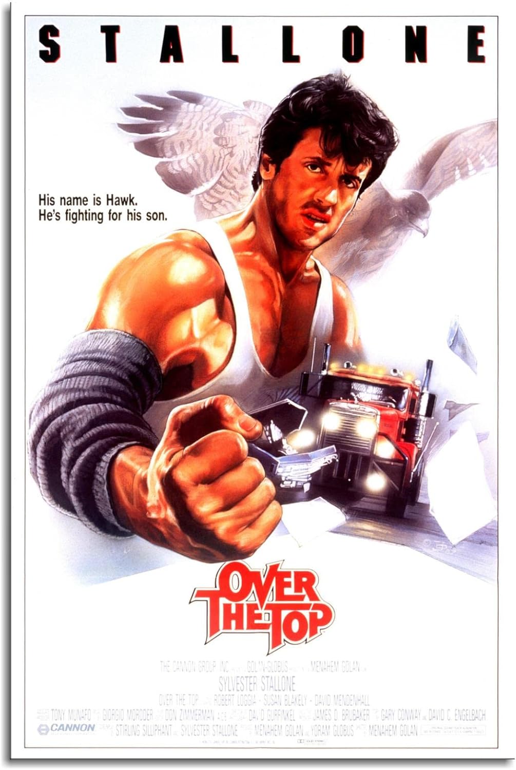 Over The Top Movie Poster Clas - Home Gym Setup recension och pris