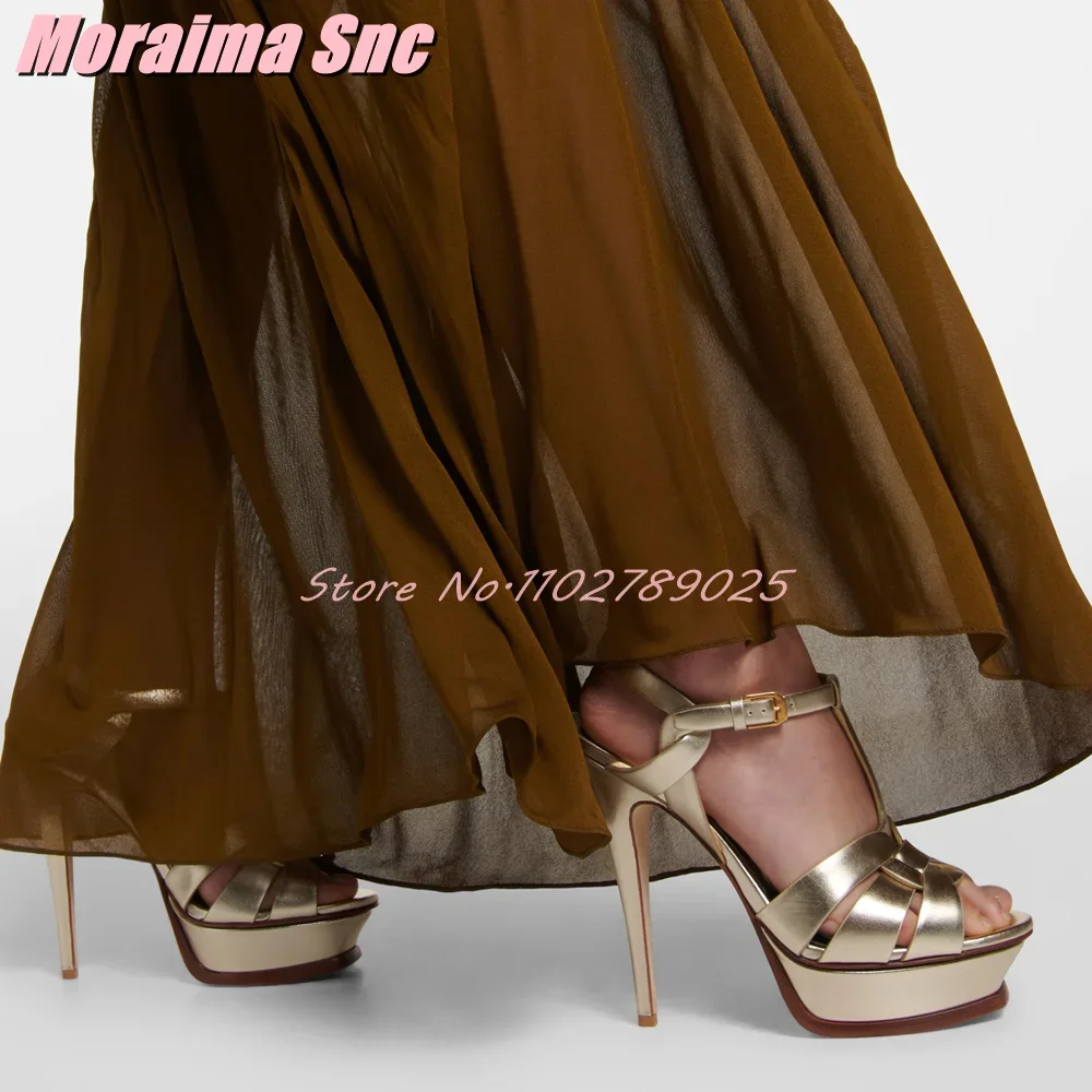 Platform Waeve T-strap Square  - Ankle Strap Attachment recension och pris
