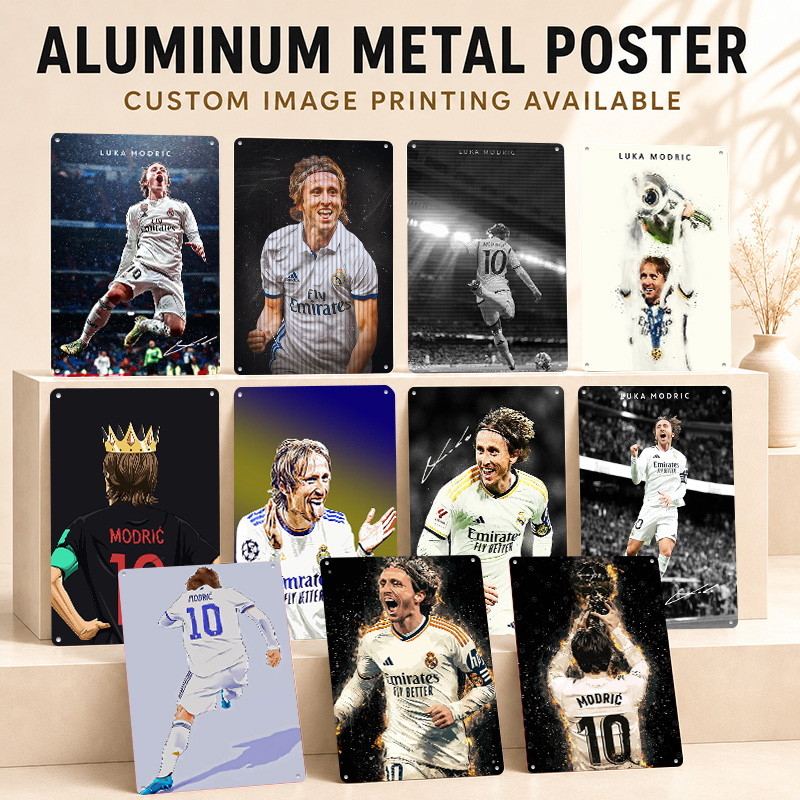 Luka Modrić Aluminum Posters C - Home Gym Yes Or No recension och pris