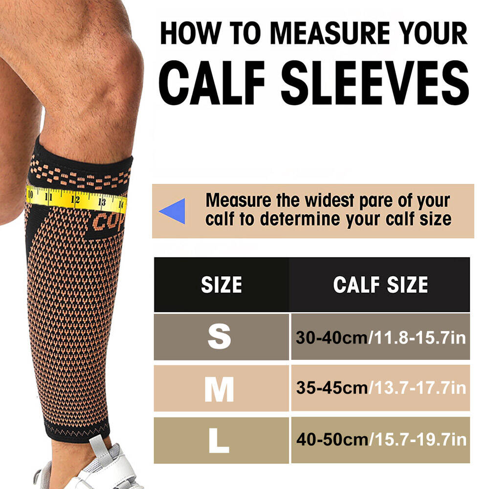 1PCS Copper Calf Compression S - Seated Calf Raise recension och pris
