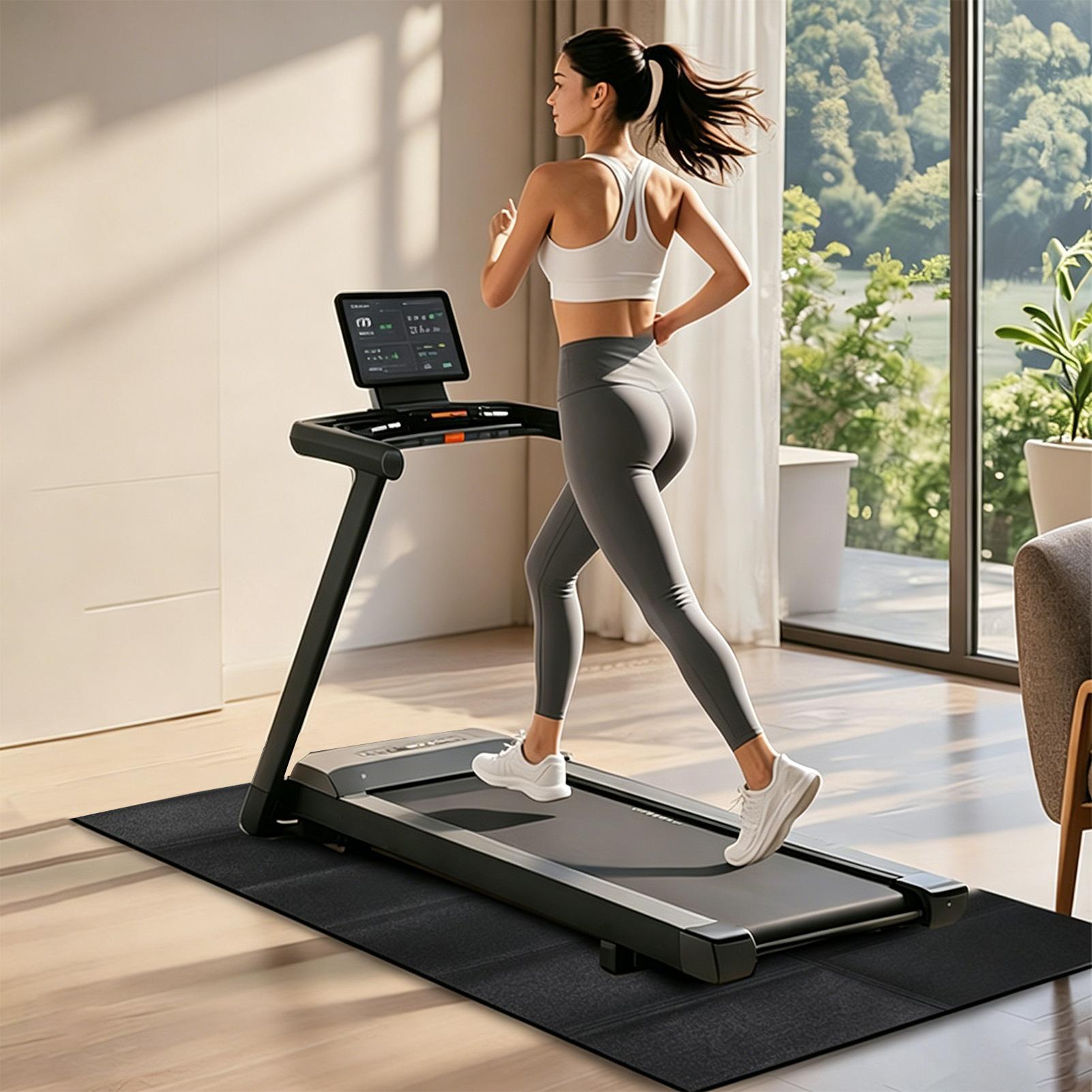 Treadmill Mat Vibration Absorb - Home Gym Setup recension och pris