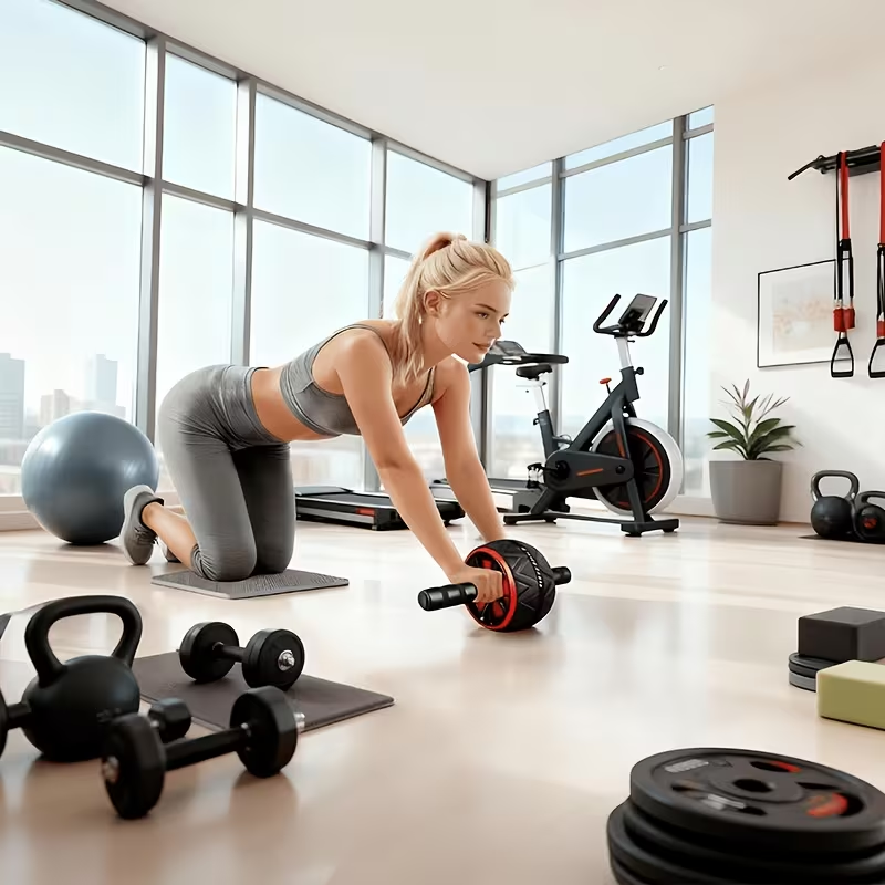 Ab Roller Wheel and Knee Mat,  - Home Gym Garden recension och pris