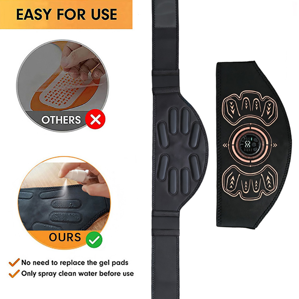 Smart Fitness Belt Muscle Tone - Home Gym Garden recension och pris