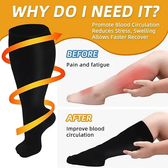 2XL-4XL Plus Size Compression  - Seated Calf Raise recension och pris