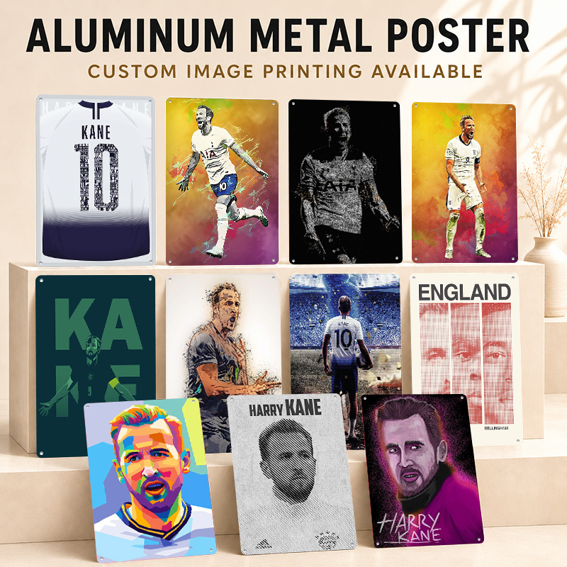 Harry Kane Aluminum Posters Cu - Home Gym Yes Or No recension och pris