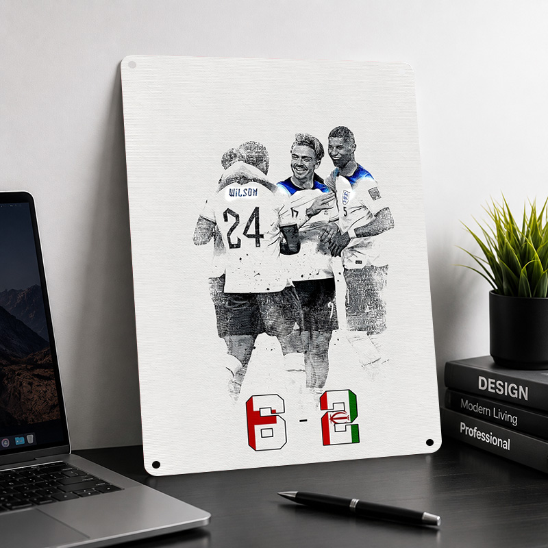 Harry Kane Aluminum Posters Cu - Home Gym Yes Or No recension och pris