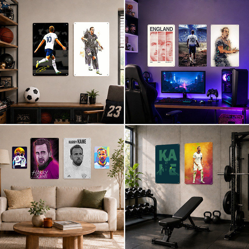Harry Kane Aluminum Posters Cu - Home Gym Yes Or No recension och pris