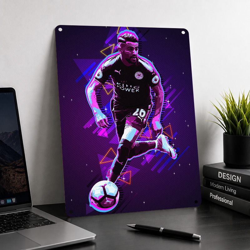 Riyad Mahrez Printed Posters C - Home Gym Yes Or No recension och pris