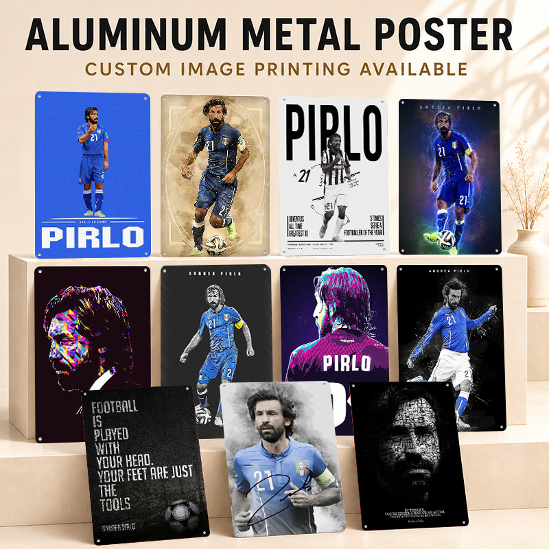 Andrea Pirlo Printed Posters C - Home Gym Yes Or No recension och pris