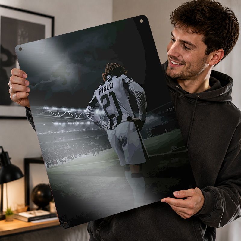Andrea Pirlo Printed Posters C - Home Gym Yes Or No recension och pris