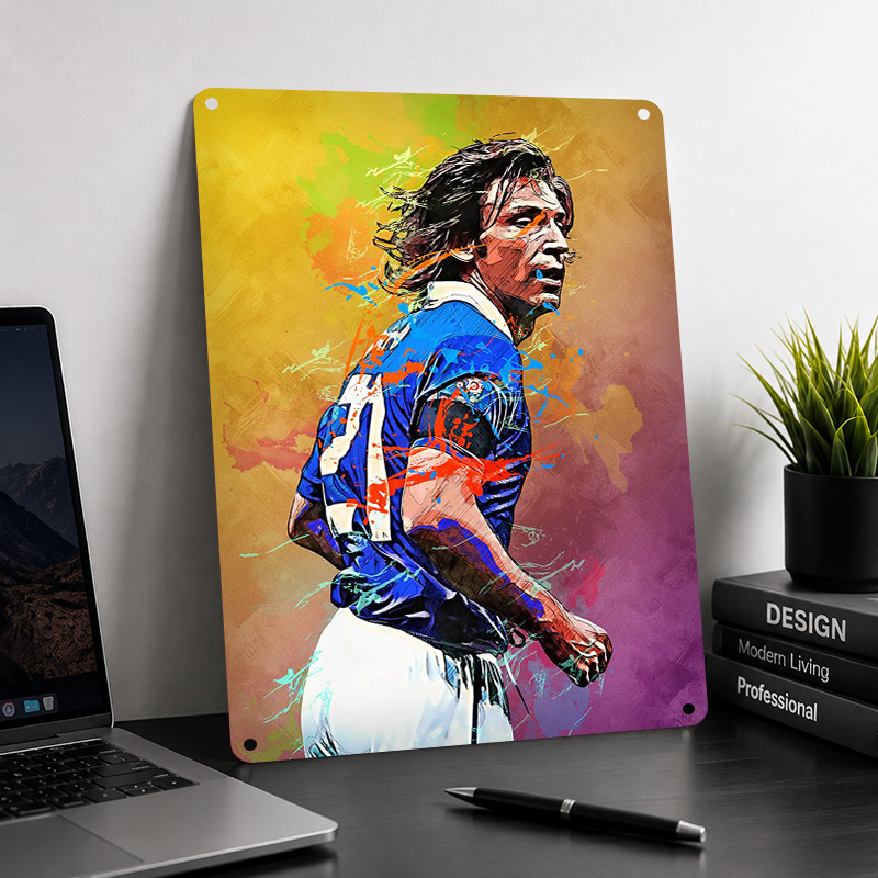 Andrea Pirlo Printed Posters C - Home Gym Yes Or No recension och pris