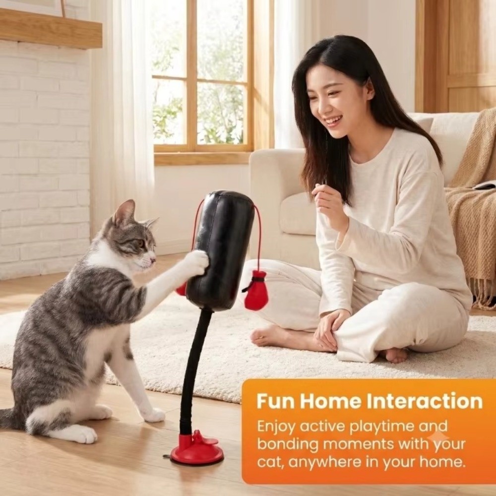 Suction Cup Base Cat Boxing To - Boxing Bag Stand recension och pris