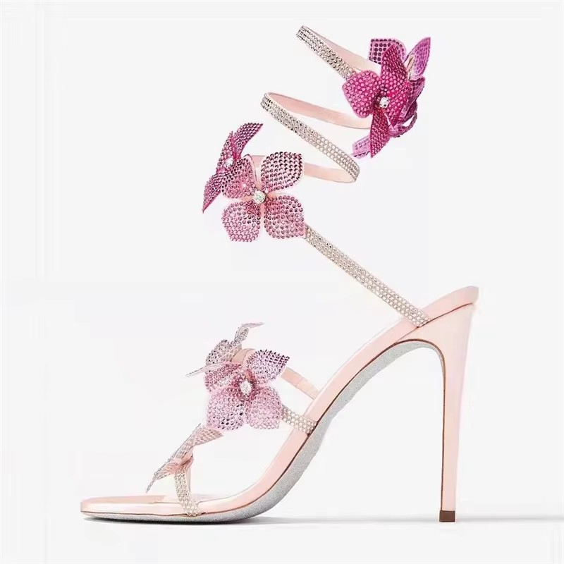 Eilyken Sexy CRYSTAL Flower Th - Ankle Strap Attachment recension och pris