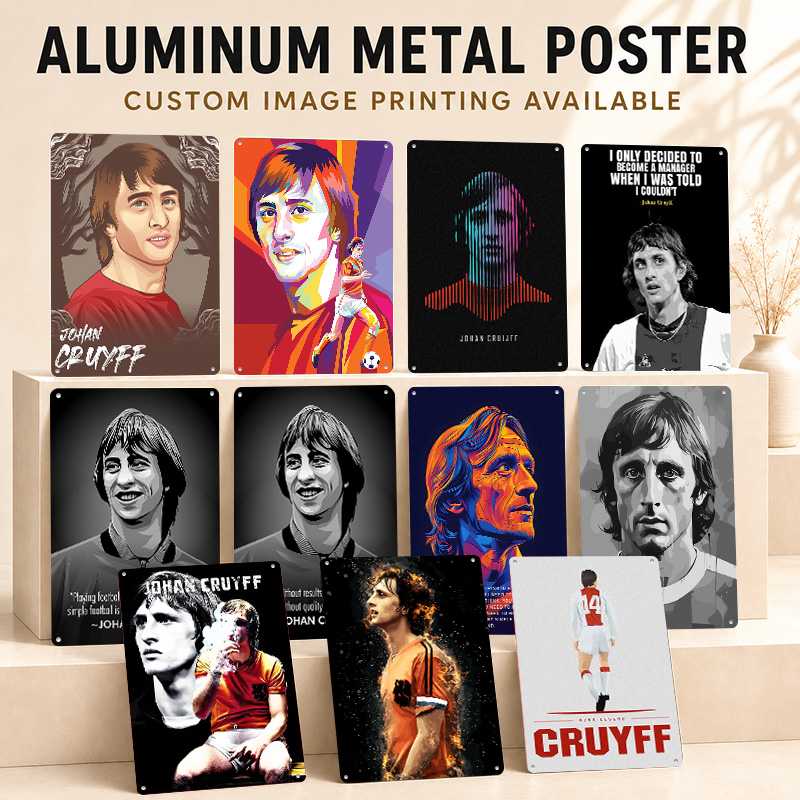 Johan Cruyff Printed Posters C - Home Gym Yes Or No recension och pris