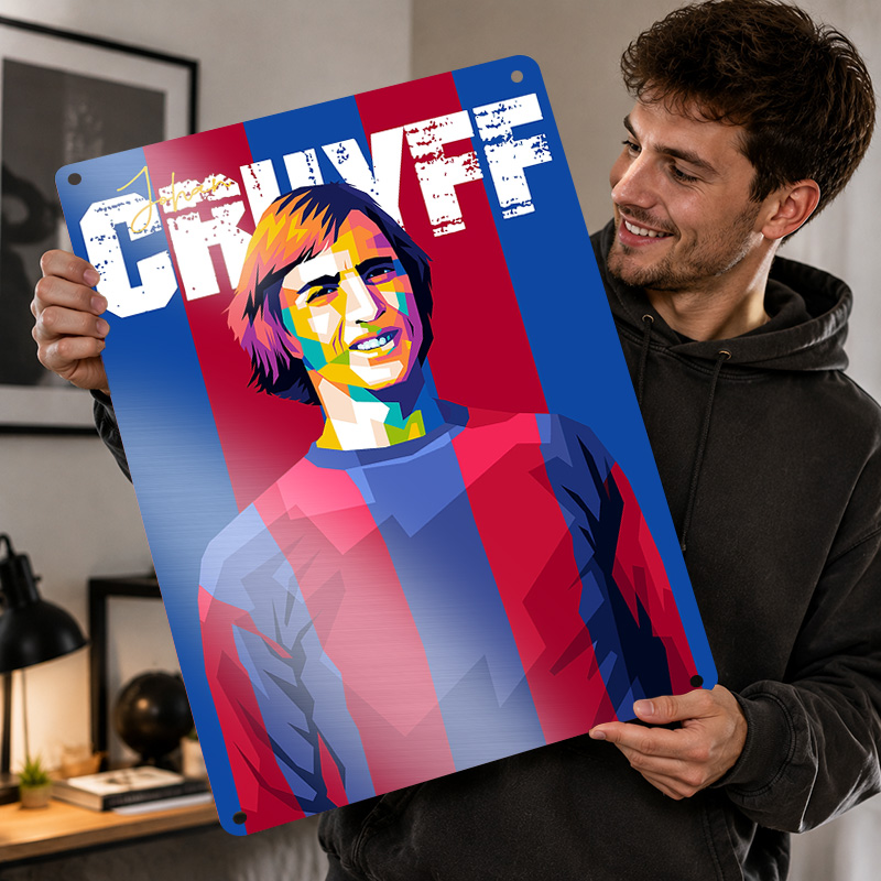 Johan Cruyff Printed Posters C - Home Gym Yes Or No recension och pris