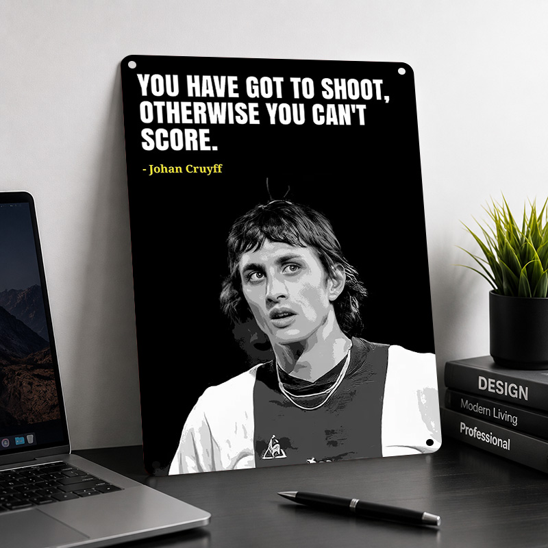 Johan Cruyff Printed Posters C - Home Gym Yes Or No recension och pris