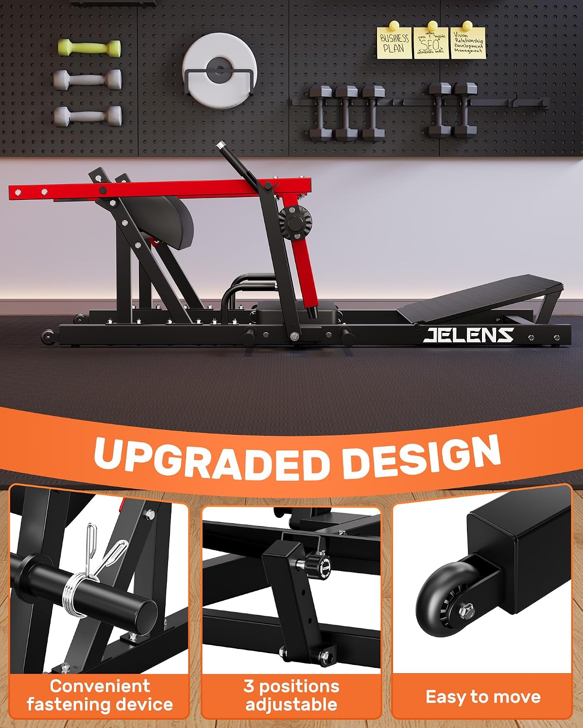 Plate Loaded Hip Thrust Glute  - Home Gym Hip Thrust Machine recension och pris