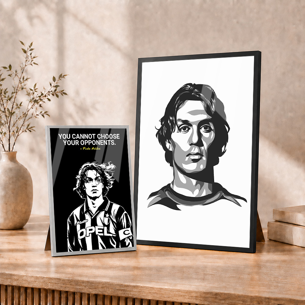 Paolo Maldini Framed Metal Pri - Home Gym Yes Or No recension och pris