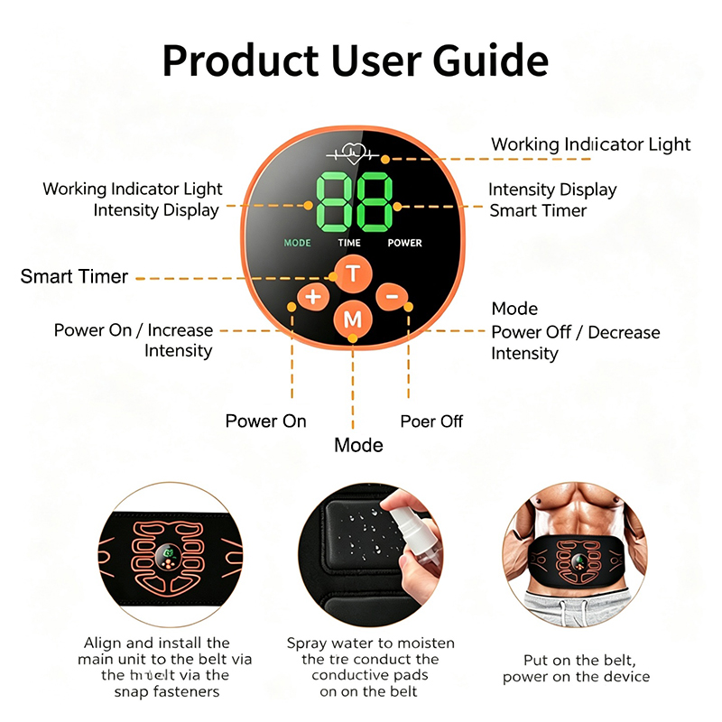 Abdominal Toning Belt Smart Ab - Home Gym Garden recension och pris