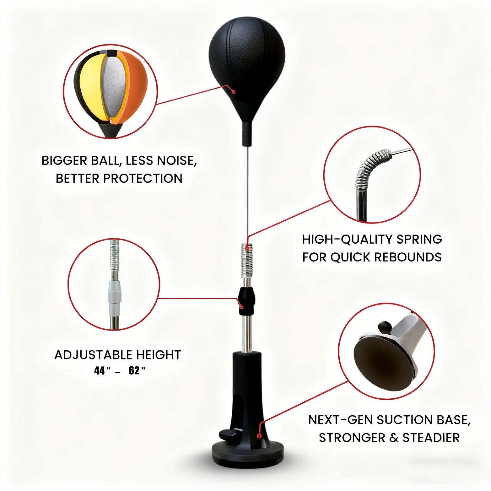 New Premium Punching Bag, Cobr - Boxing Bag Stand recension och pris