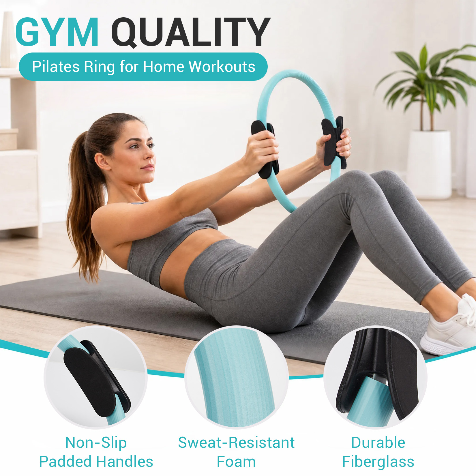 Pilates Training Set, 6-in-1 P - Gliding Disc Slider recension och pris
