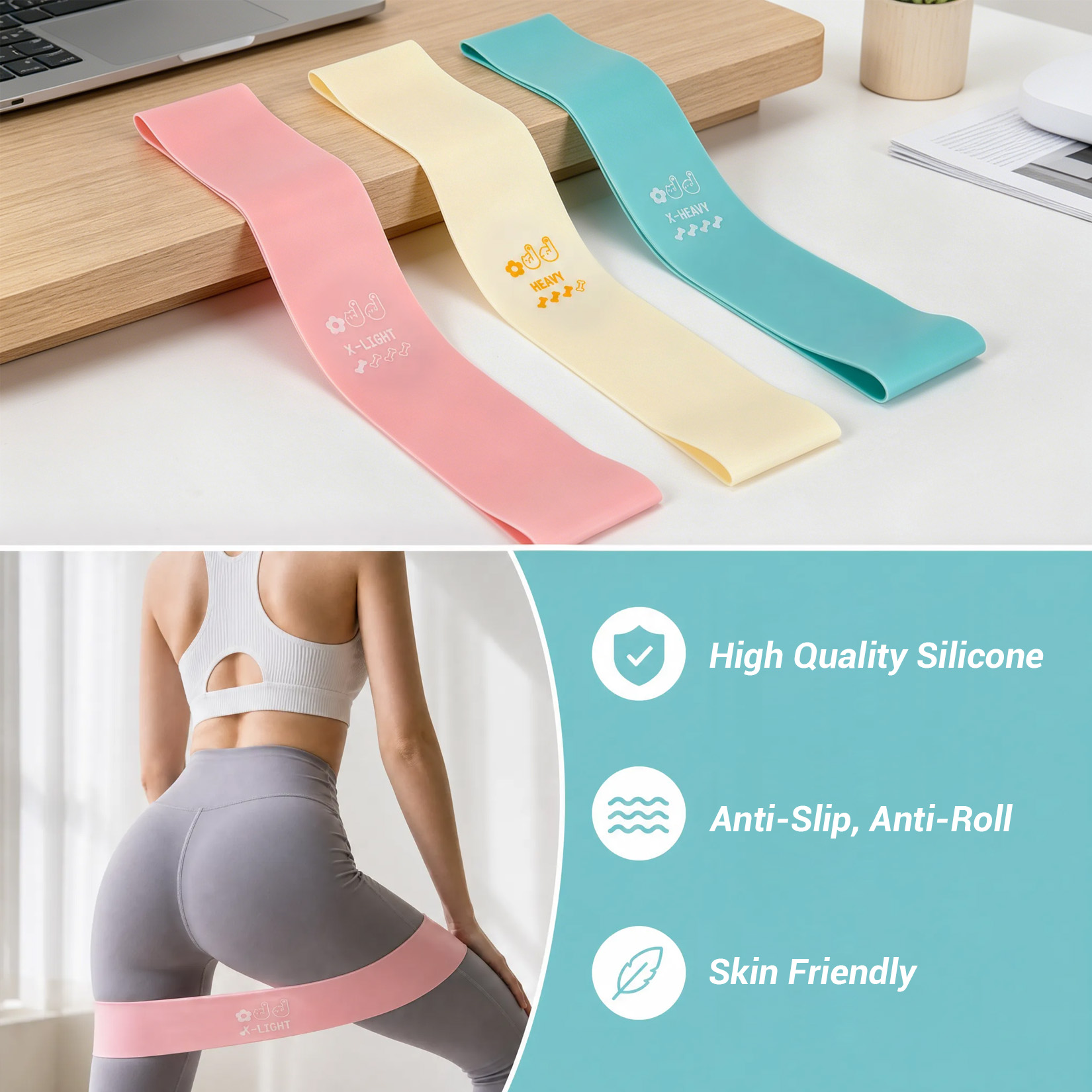 Pilates Training Set, 6-in-1 P - Gliding Disc Slider recension och pris