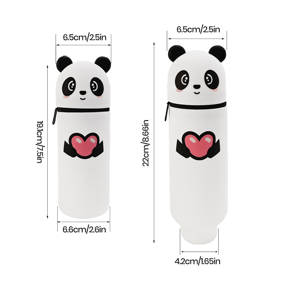 Silicone Cartoon Pencil Case w - Boxing Bag Stand recension och pris